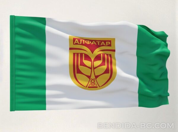 Знаме на Община Алфатар