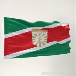 Знаме на Община Борован