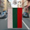 Знаме хоругва на България 9/13 см. с вакуум – двулицево