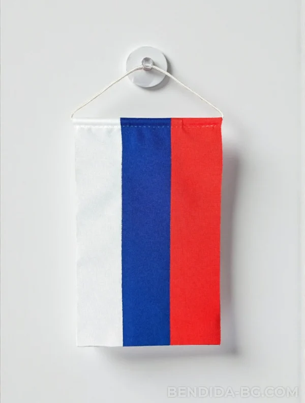 Знаме на Русия 10/15 см. с вакуум
