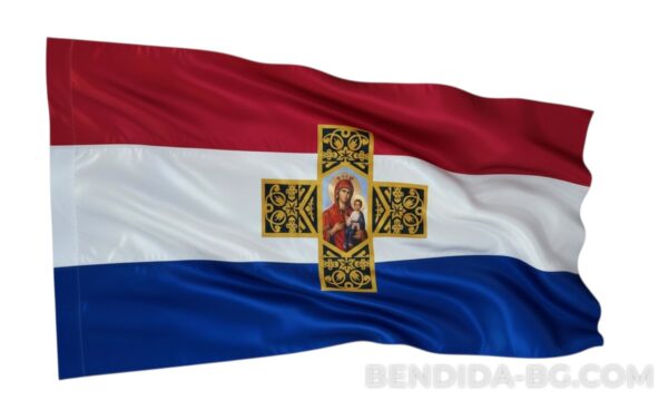 Самарско знаме 90/150 см. – двулицево за външни условия