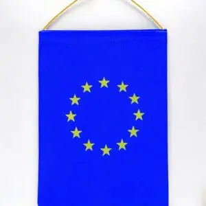 Знаме хоругва на Европейския съюз 13/18см