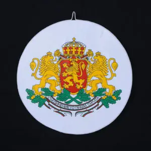 Каширан герб РБ /цветен d = 45 см  /