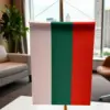 1-mesing-horugva.png Единична настолна стойка месинг с двулицева хоругва по избор на клиента
