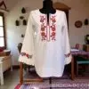1760007493974684.jpg Кенарена дамска риза с дълъг ръкав – 100% бродерия
