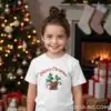 1761715350390368.jpg Коледна детска бяла тениска за момче и момиче с надпис “Merry Christmas“