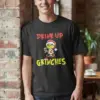 Мъжка тениска -„Drink Up Grinches“