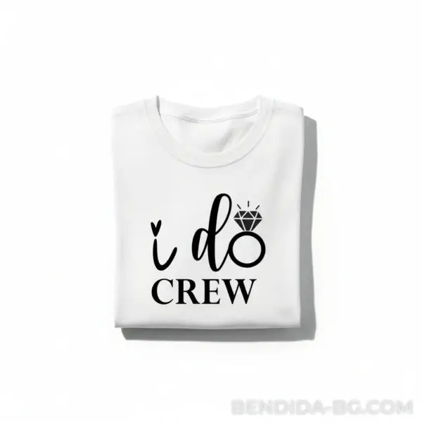 19-19.jpeg Тениска за моминско парти - “I do crew”