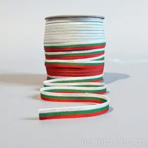 1sm.jpg Тъкана трикольорна лента с ширина 1 см.