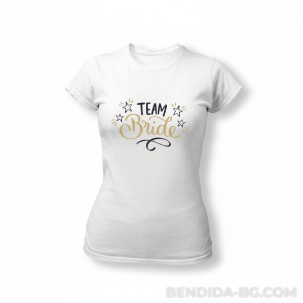 24-24.jpeg Тениска за моминско парти - “Team Bride ”