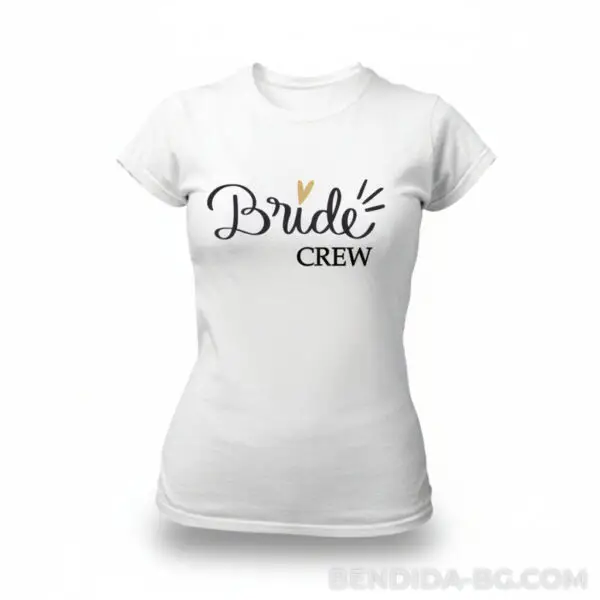 6-6-6.jpeg Тениска за моминско парти - “Bride crew”