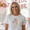 Тениска за моминско парти - “Bride Floral Beauty”