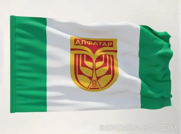 Знаме на Община Алфатар