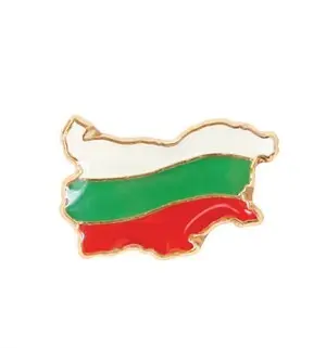 Значка карта на Република България - стикер