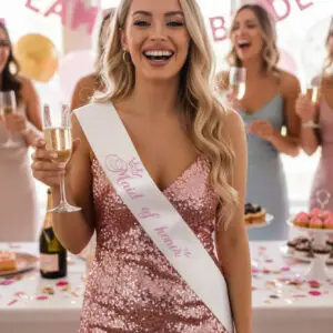 Лента за моминско парти „Maid of honor“ -12/170 см.