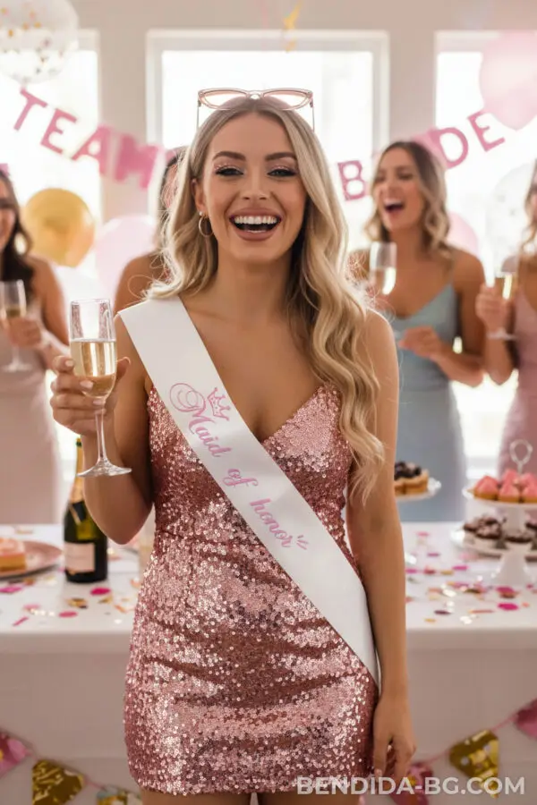lenta-kuma.jpeg Лента за моминско парти „Maid of honor“ -12/170 см.