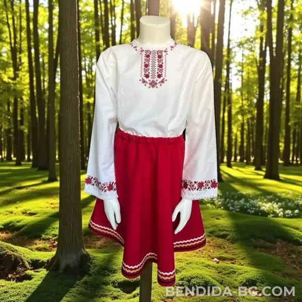 maneken-spola-i-kasa-riza.jpg Детска народна носия "Рада" - с пола