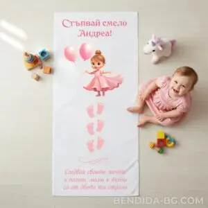 Платно за прохождане „Балонено вълшебство“ - 45/150 см.