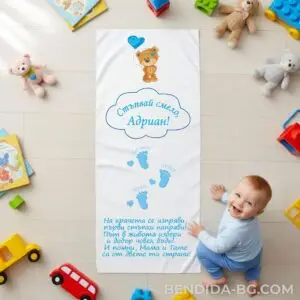 Платно за прохождане „Малкият мечтател“ - 45/150 см.