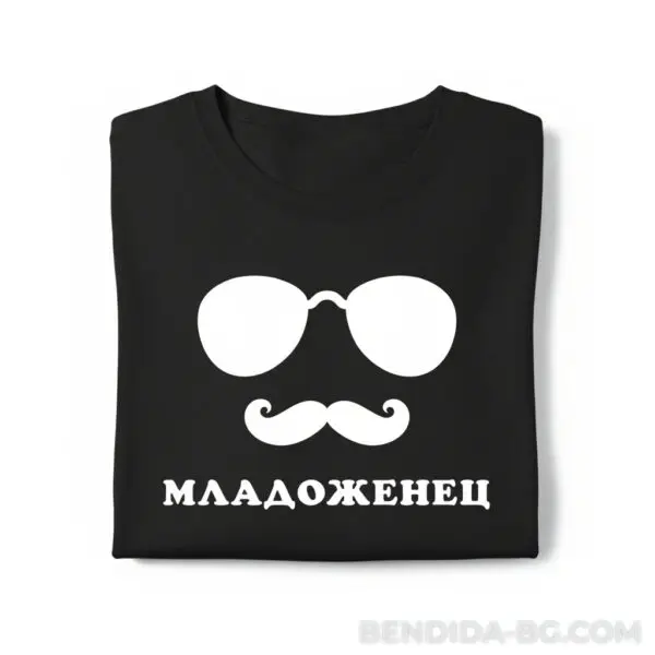 Тениска за ергенско парти - “Младоженец”