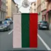 Знаме хоругва на България 9/13 см. с вакуум - двулицево