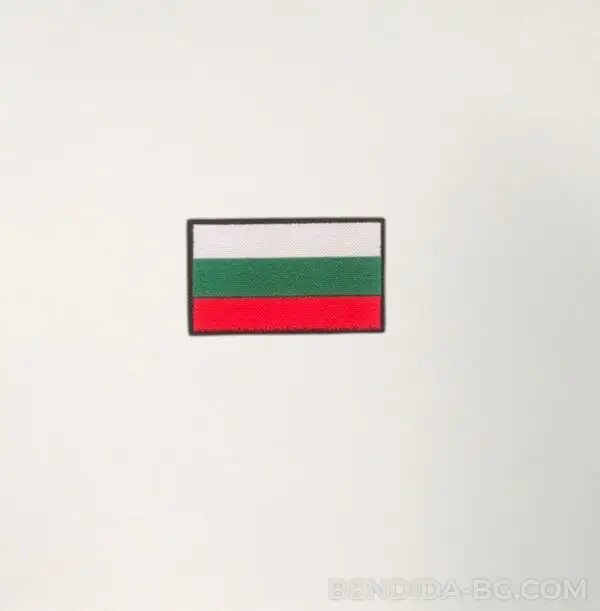 Нашивка знаме на Република България 3/5 см.