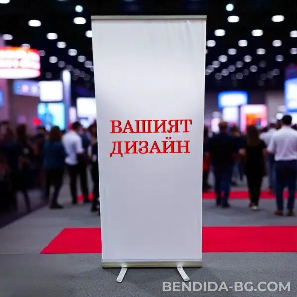 Ролбанер с размер 80/200 см. по индивидуален дизайн