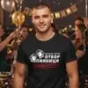 Тениска за ергенско парти - “Отбор пияници - Младоженец”